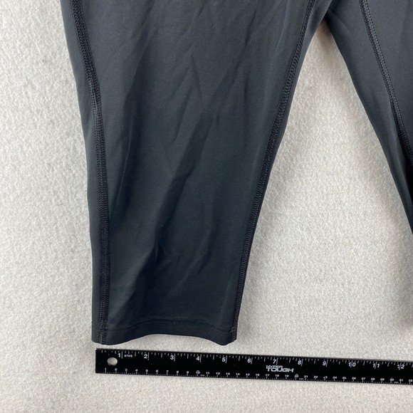 New Balance Leggings Womens M Medium Black Active Capri Pull On Stretch Running - Picture 11 of 16
